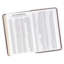 KJV Giant Print Index Dark Brown Faux Leather