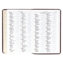 KJV Giant Print Index Dark Brown Faux Leather
