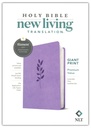 NLT Bible Giant Print Premium Value Filament Lavender