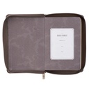 KJV Large Print Compact Tan Debossed