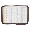 KJV Large Print Compact Tan Debossed