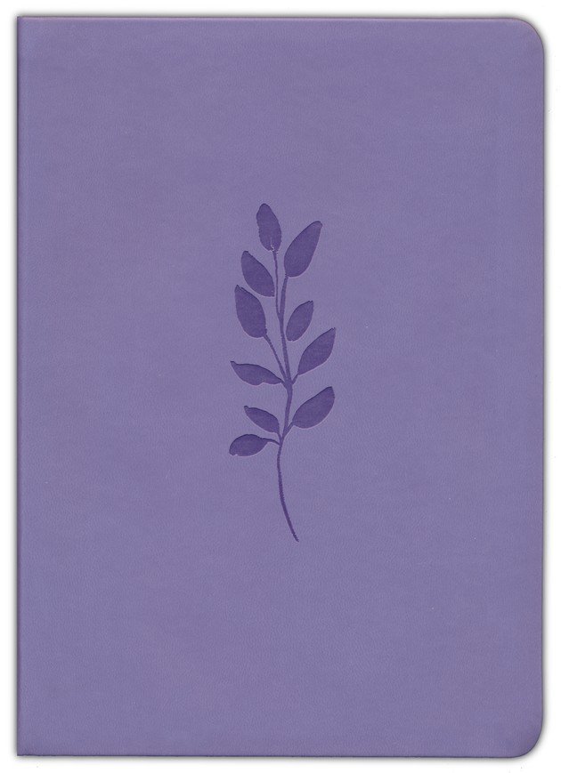 NLT Bible Giant Print Premium Value Filament Lavender