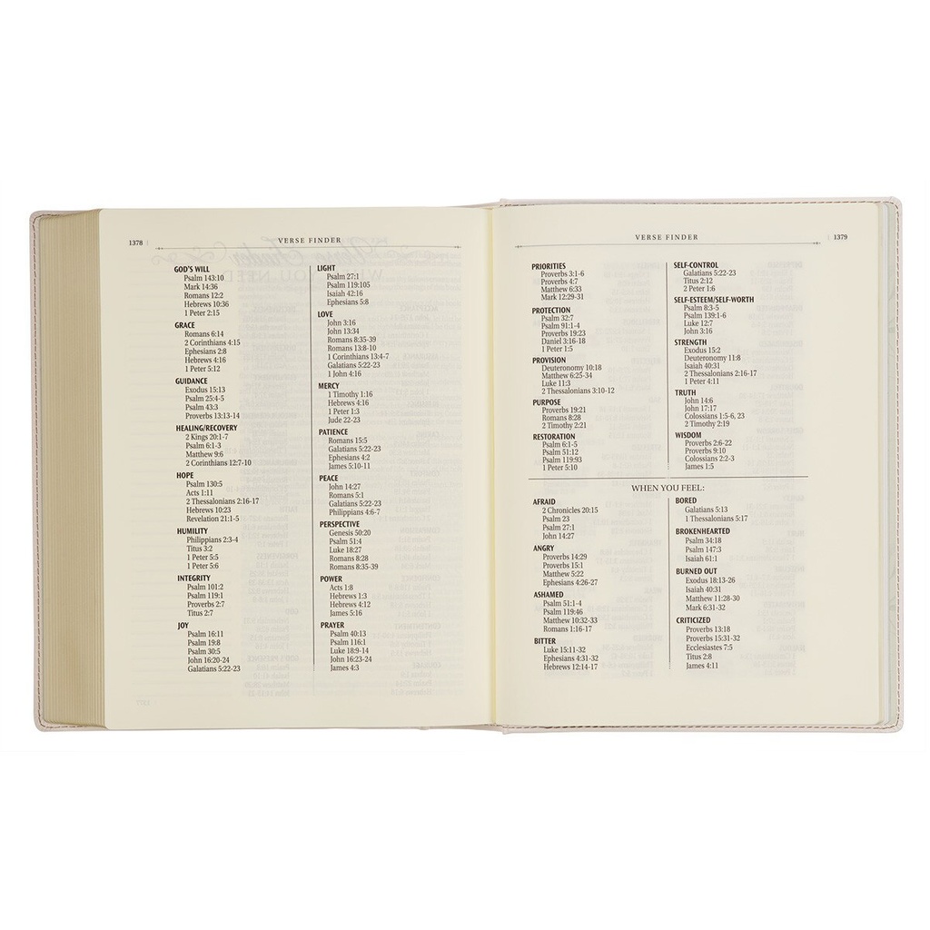 KJV Large Print Note-taking White Print Hardcover