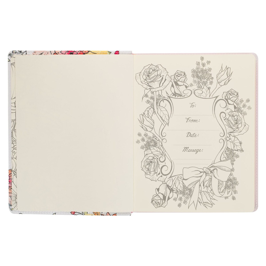 KJV My Creative Bible Floral Faux Leather