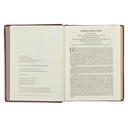 KJV Note-taking Bible Saddle Tan Faux Leather