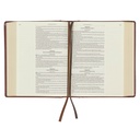 KJV Note-taking Bible Saddle Tan Faux Leather