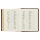 KJV Note-taking Bible Saddle Tan Faux Leather