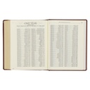 KJV Note-taking Bible Saddle Tan Faux Leather