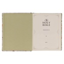 KJV Notetaking Large Print Not My Will Sage Green Floral (01/25)