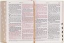 KJV Super Giant Print Bible White Debossed Gold Foil