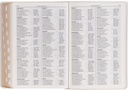 KJV Super Giant Print Bible White Debossed Gold Foil