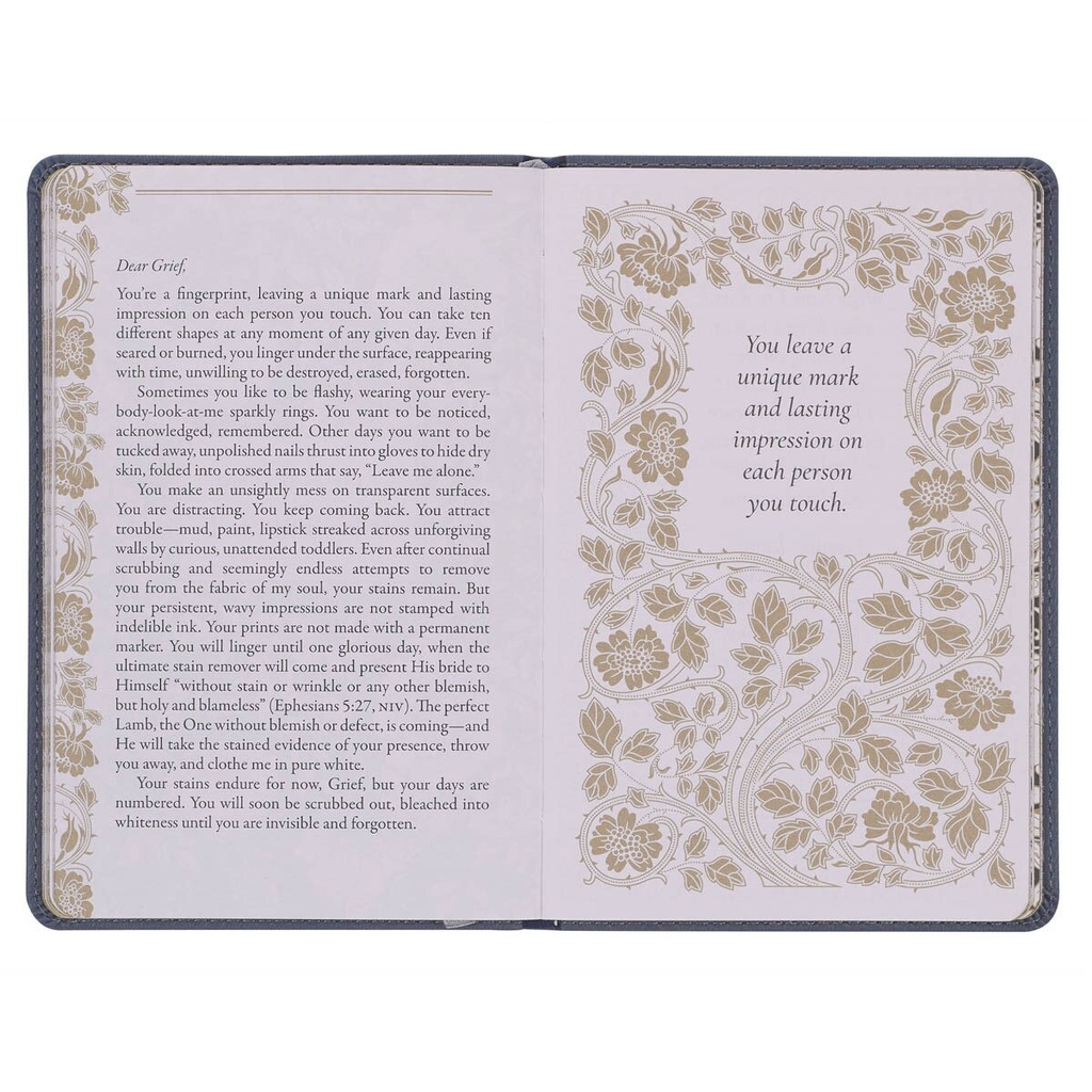 Letters To Grief Faux Leather