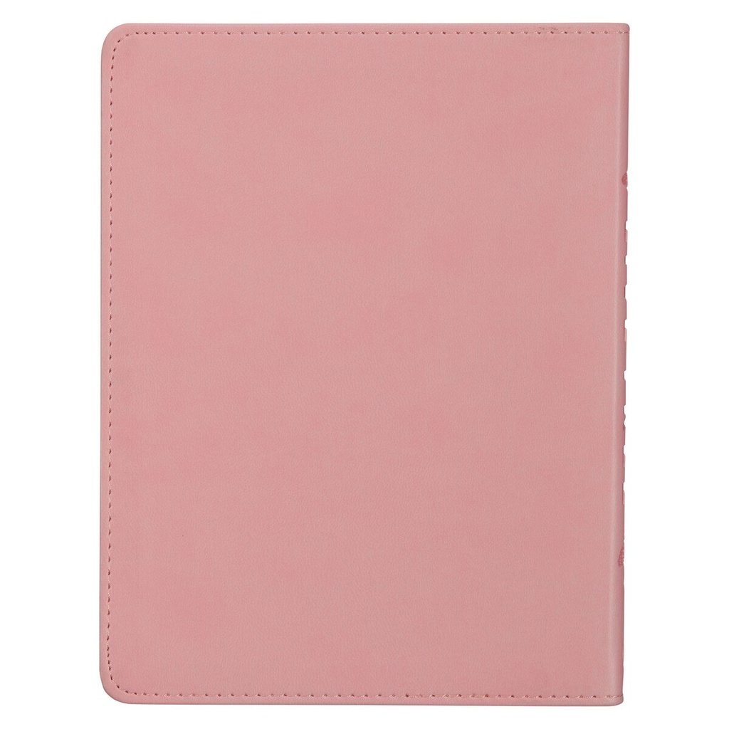 Live Free 366 Devotions Pink Faux Leather
