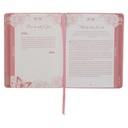 Live Free 366 Devotions Pink Faux Leather