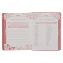Live Free 366 Devotions Pink Faux Leather