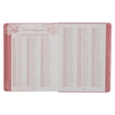 Live Free 366 Devotions Pink Faux Leather