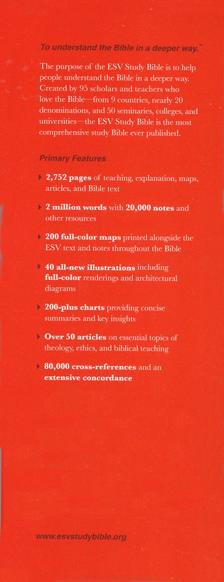ESV Study Bible Hardcover
