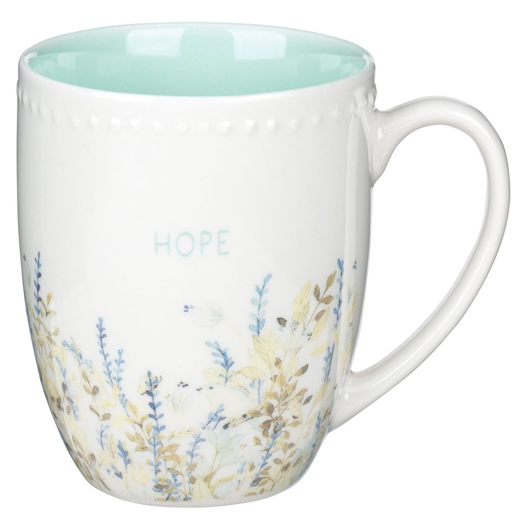 Mug 3 Piece Set Petite Floral Faith Hope Love