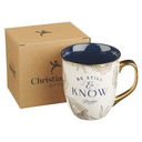 Mug Be Still and Know Blue and Gold (01/25)