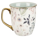Mug Be Still Teal Meadow
