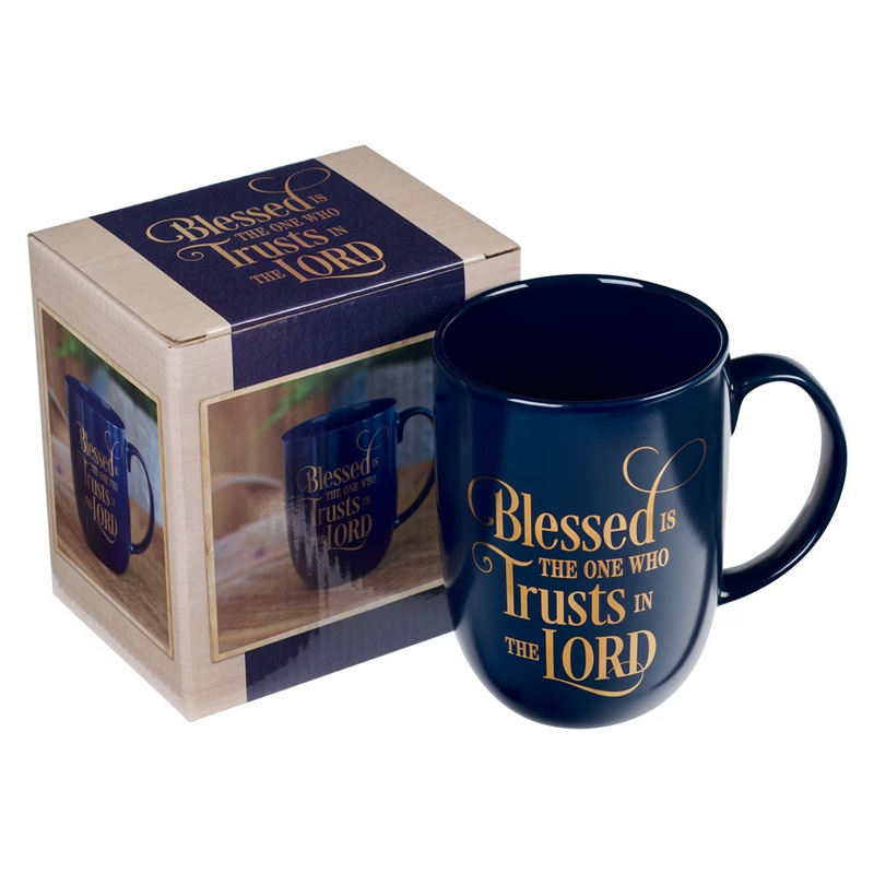 Mug Blessed Is The One Blue