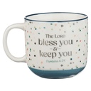 Mug Bless You and Keep You Blue Confetti (01/25)