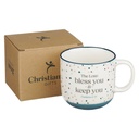 Mug Bless You and Keep You Blue Confetti (01/25)
