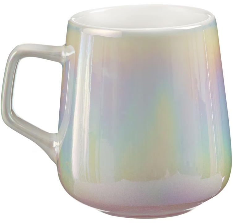 Mug Faith Hope & Love Iridescent Glaze