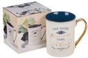 Mug Far More Precious Than Rubies White/Blue