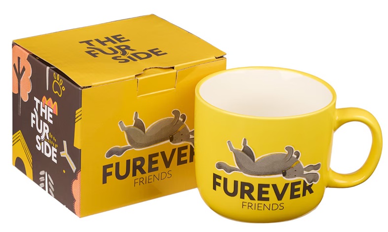 Mug Furever Friends Yellow