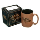 Mug Ceramic Man Of God Brown/Black