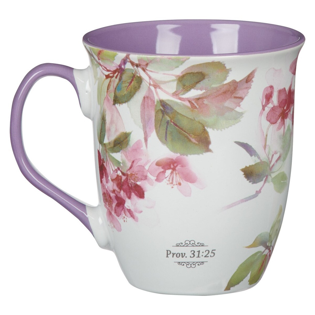 Mug Hummingbird Strength & Dignity Purple