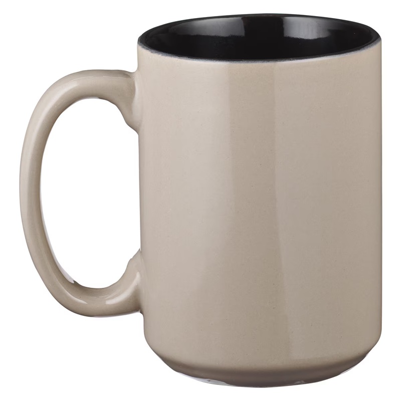 Mug Man's Heart Brown