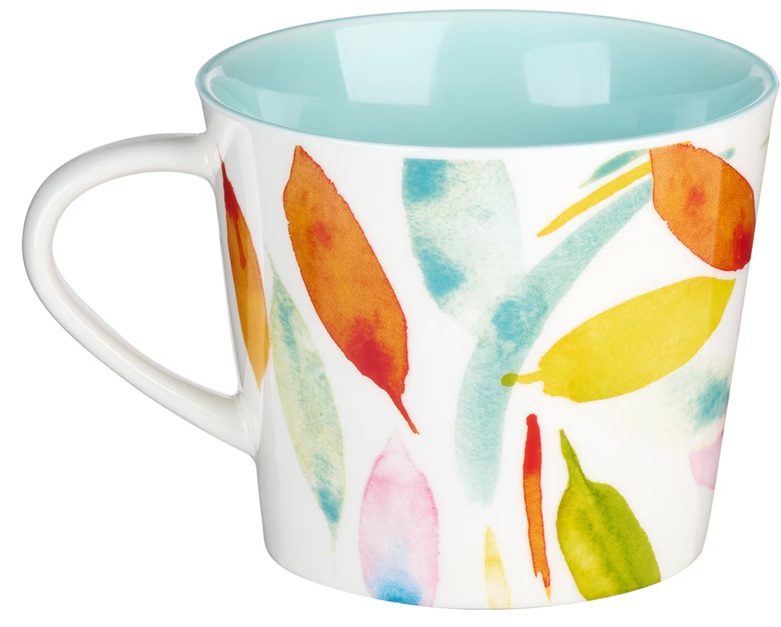 Mug Never Give Up Pink Daisies