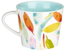 Mug Never Give Up Pink Daisies