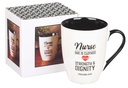 Mug Nurse She Is Clothed Black & White