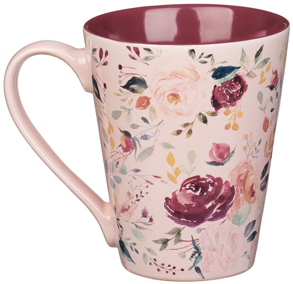 Mug Plans I Have For You Pink Floral