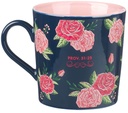 Mug Strength & Dignity Pink Rose