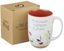 Mug Thank You For Helping Me Grow