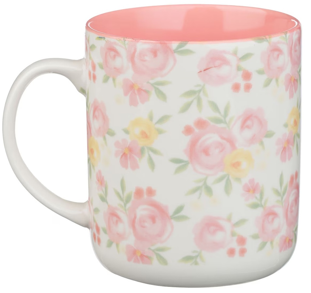 Mug Trust In The Lord Pink Rose (01/25)
