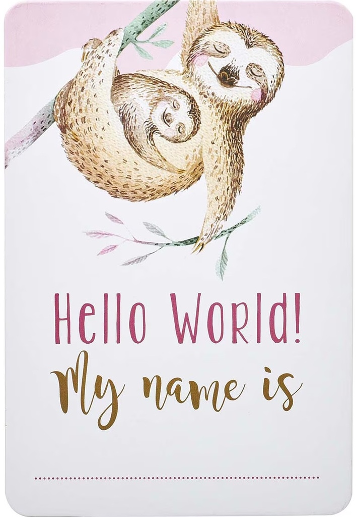 My Baby Girl's Milestones Pink Boxed
