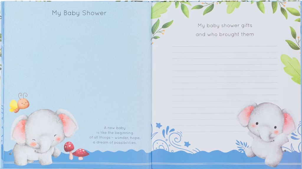 My First Year Memory Book For Baby Boys