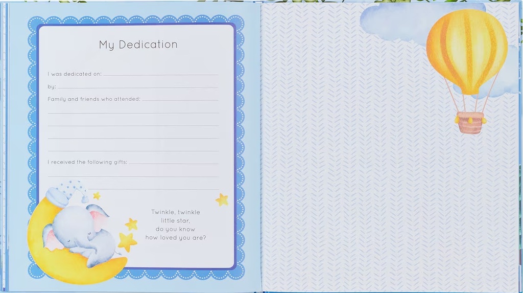 My First Year Memory Book For Baby Boys