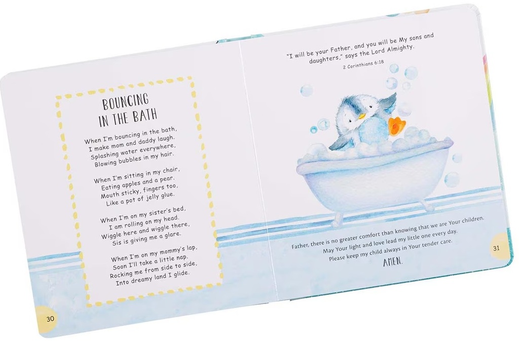 My LullaBible For Boys Blue Board Book