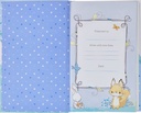 NLT Baby Keepsake Bible Blue Elephant Floral