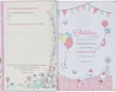 NLT Baby Keepsake Bible Blush Pink Deer