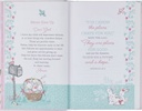 NLT Baby Keepsake Bible Blush Pink Deer