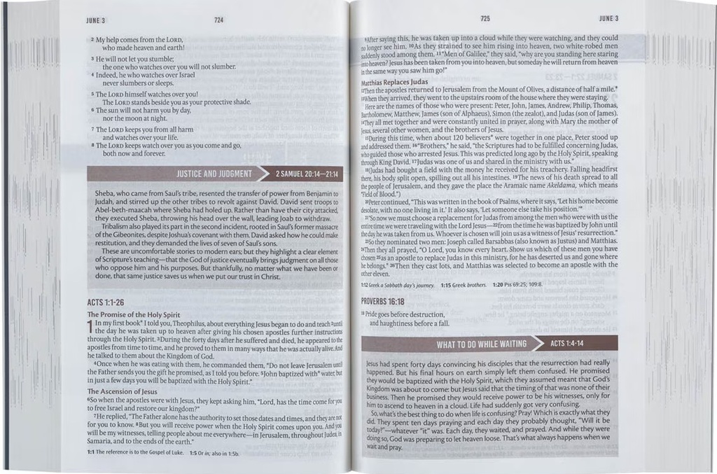 NLT Everyday Devotional Bible For Men Blue