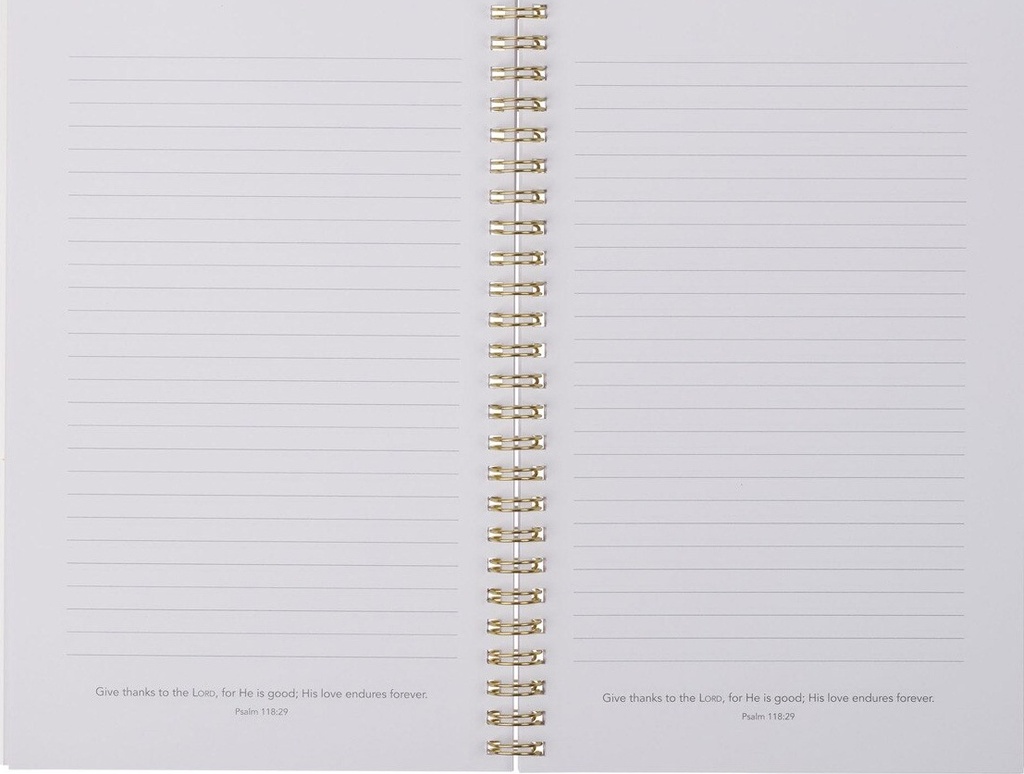 Notebook Footprints Lighthouse Wirebound (01/25)