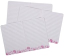 Notebook Large Set  3  Lord Your God Floral